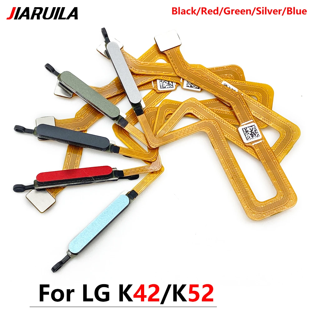 

10 Pcs For LG K42 K52 Touch ID Home Button Fingerprint Sensor Scanner Flex Cable Return Functions Replacement Parts