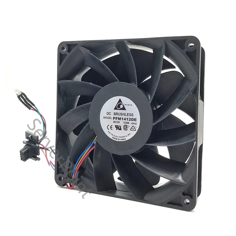 Кулер для сервера PFM1412DE, 14 см, 14038 дюйма, 140x140x38 мм, 12 В постоянного тока