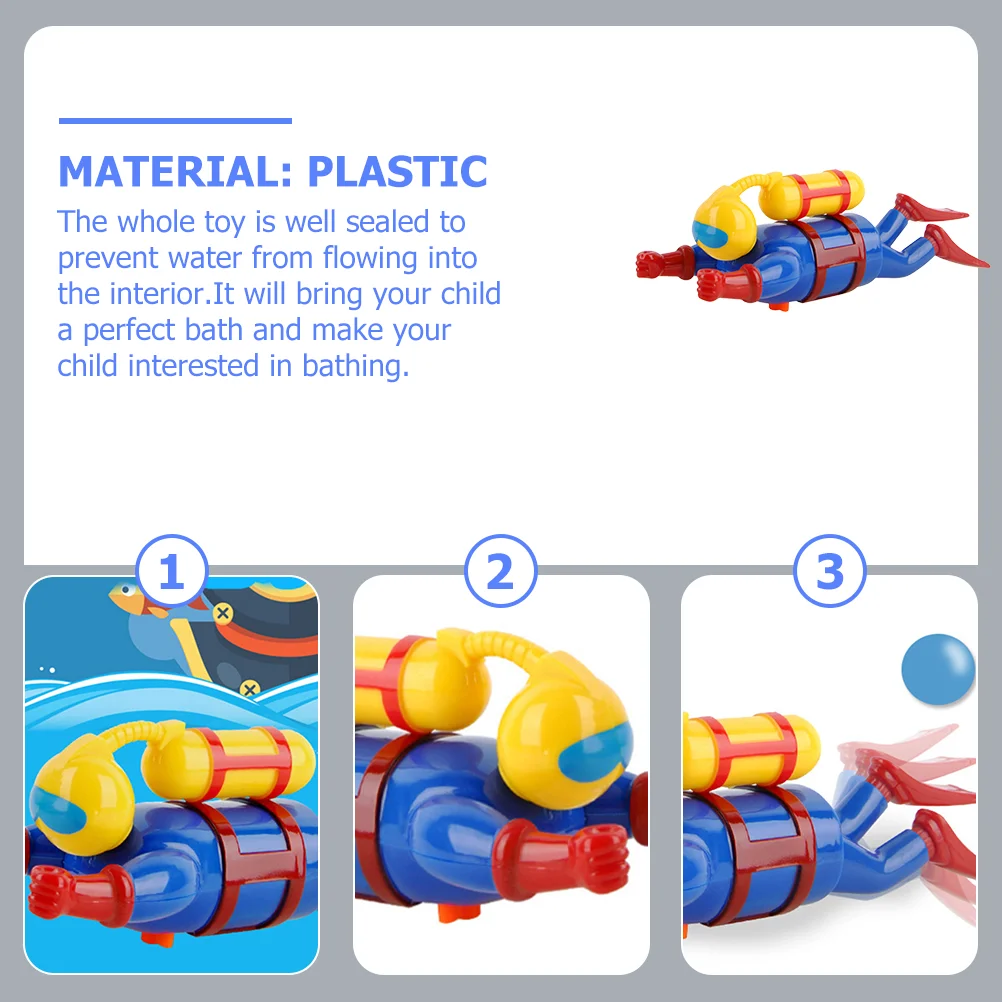 Подводные сувениры для вечеринки заводной дайвер детская ванночка игрушка