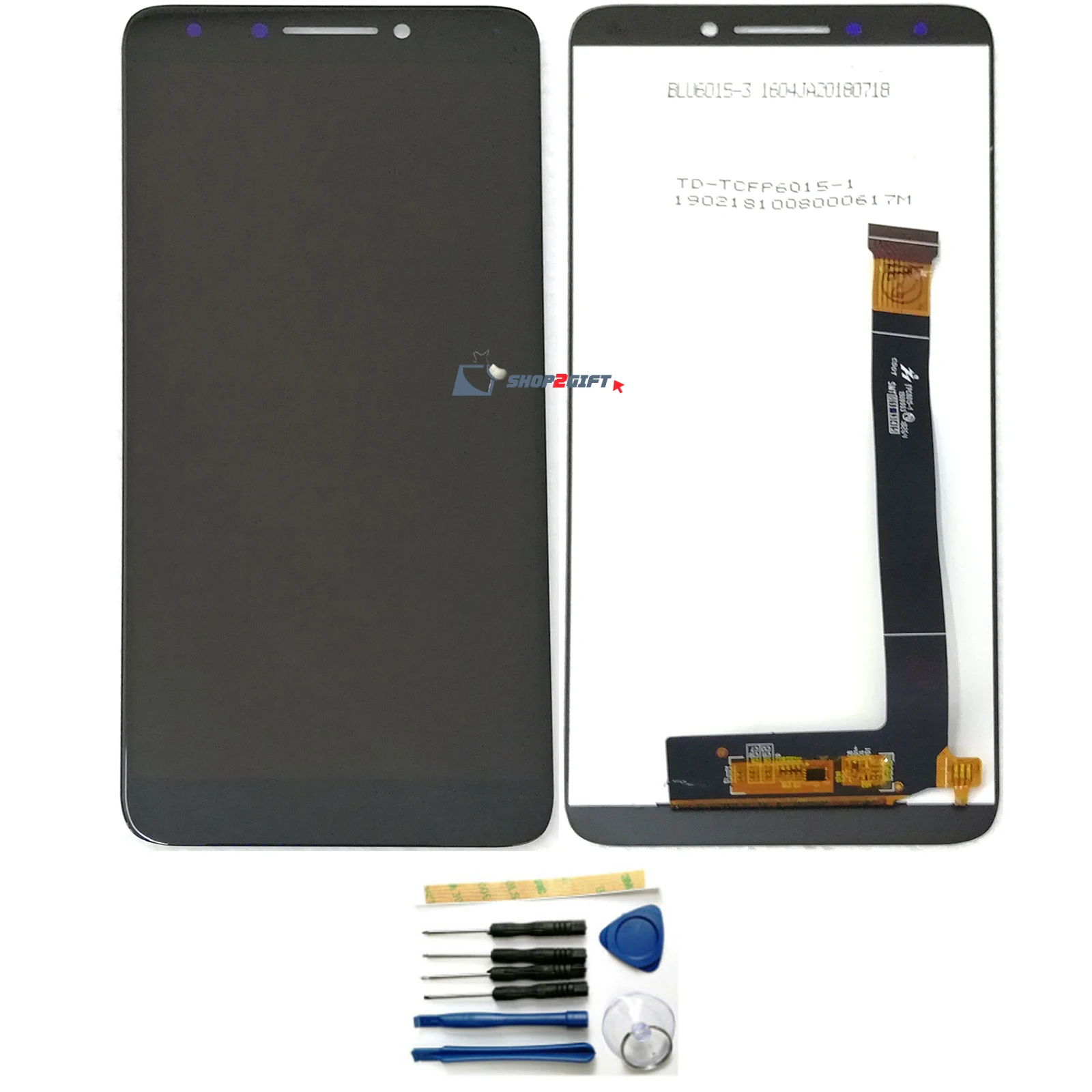 

For T-Mobile Revvl 2 Plus 6062 LCD Display Touch Screen Digitizer with Tools&3M