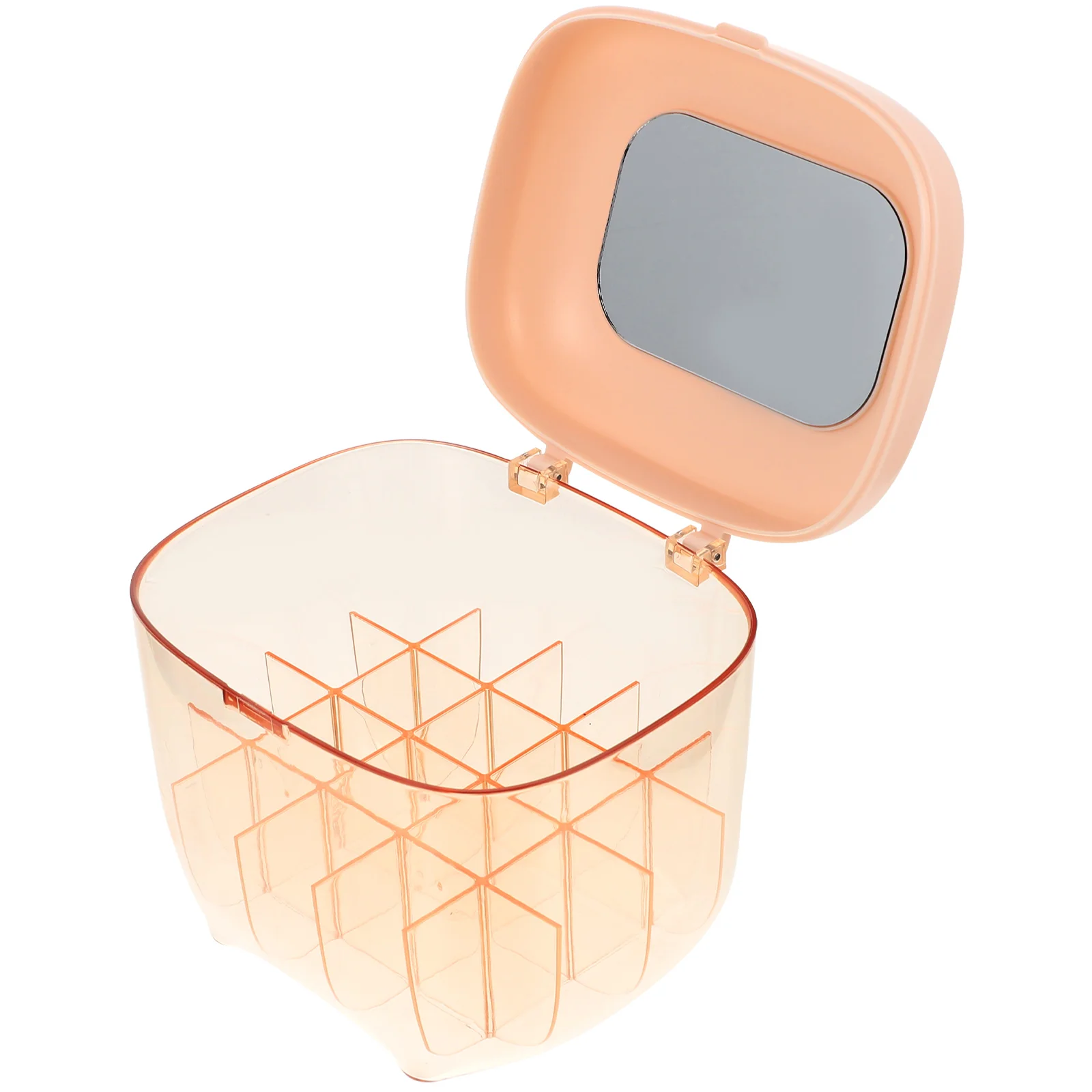 

Lipstick Organizer Storage Box Lip Stand Rack Holder Gloss Grid Multi Delicate Display Case Container Makeup Desktop Household