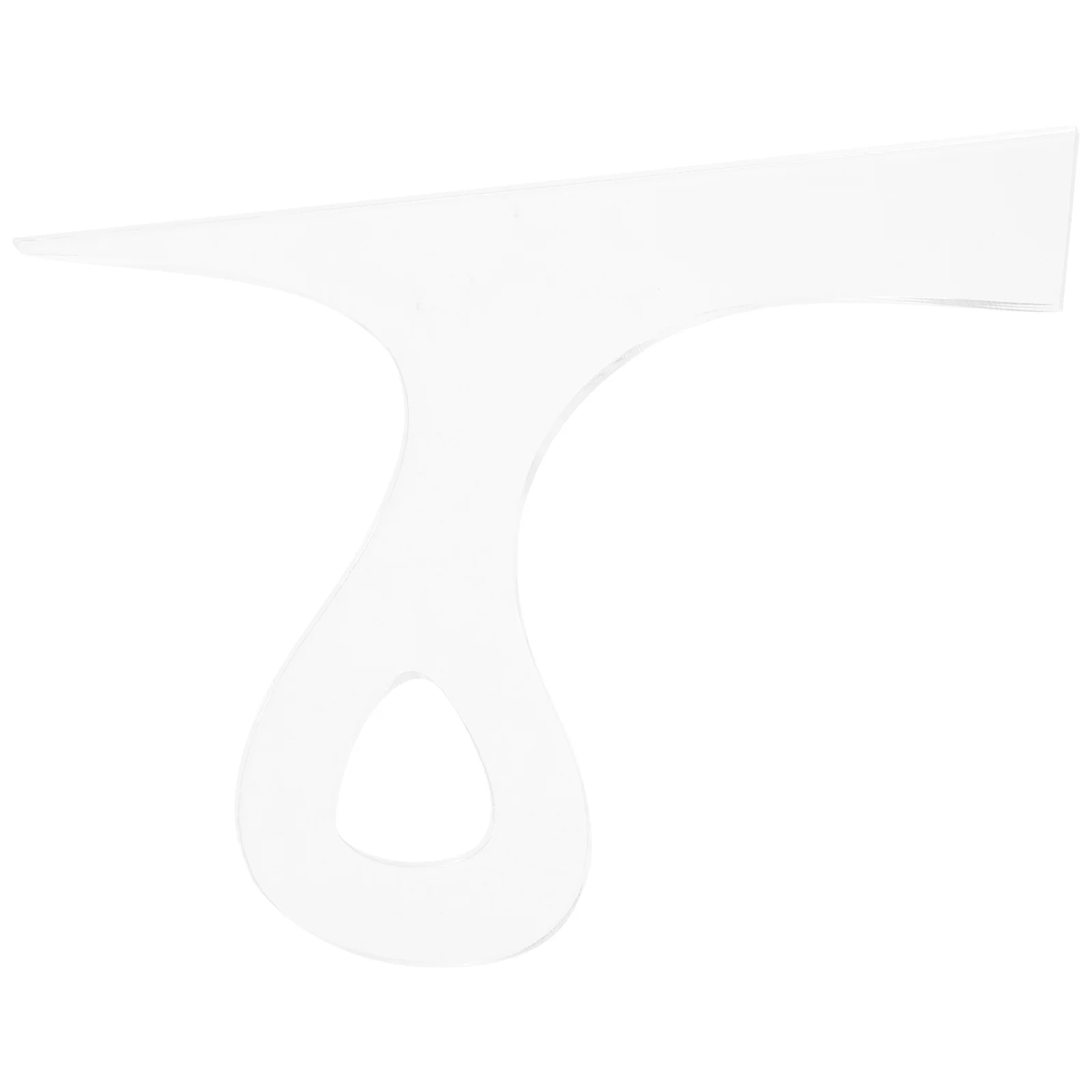 

Acrylic Diy Guide Cutting Board Handle Template Chopping Board Handle Template Woodworking Template