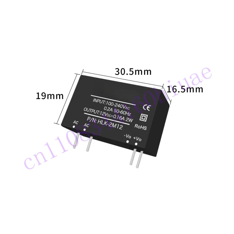 Фото HLK-2M03 HLK-2M05 HLK-2M09 HLK-2M12 HLK-2M15 HLK-2M24 AC‑DC модуль питания 5 шт. №4