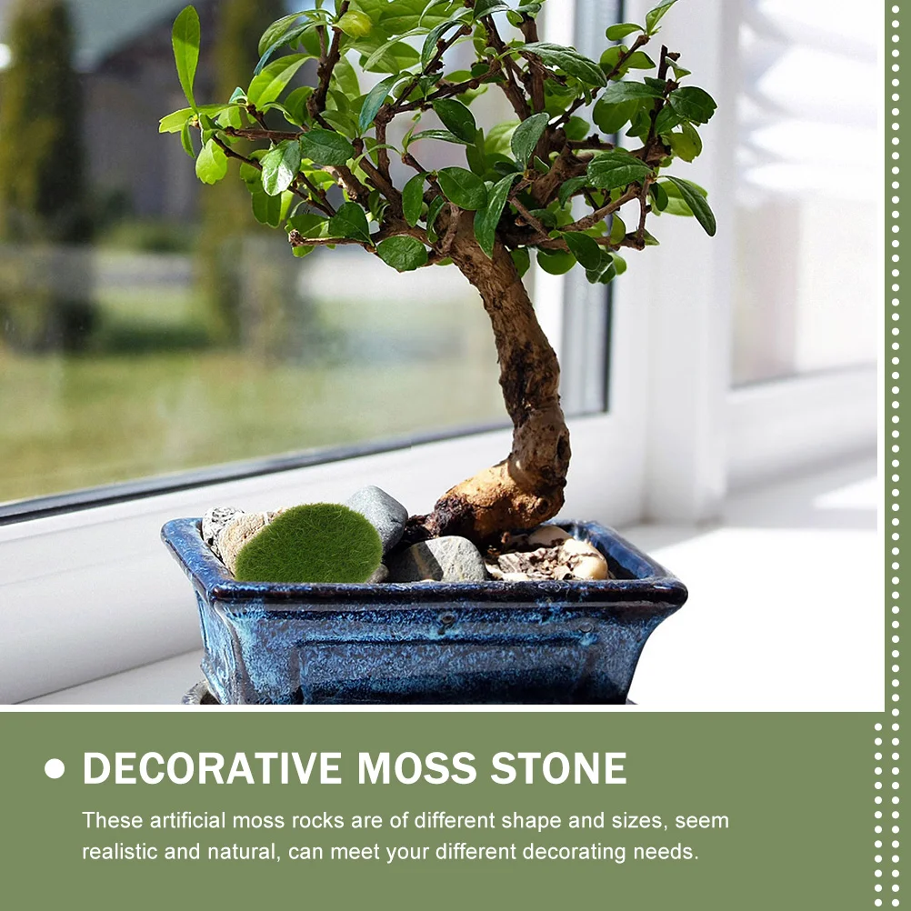 24 шт. искусственный камень из мха искусственные камни имитация искусственного