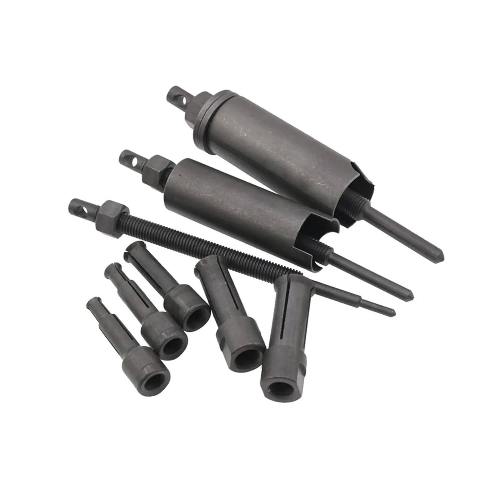 

8 Pieces Motorcycle Inner Bearing Extractor Kit Threaded Puller Wheel Bearing Puller Kit Wheel Hub Puller Tool Carbon Steel