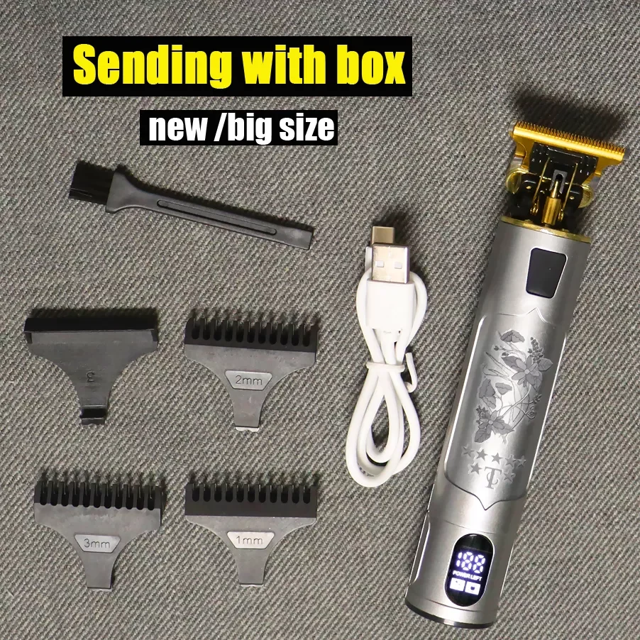 

2021 USB Electric Hair Clippers Rechargeable Shaver Beard Trimmer Professional Men Hair Cutting Machine Beard Barber Hair Cut