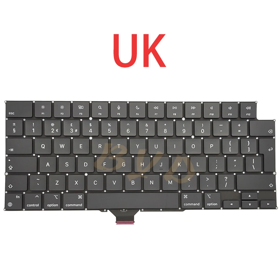 Новинка A2442 A2485 клавиатура для Macbook Pro 14 &quot16&quot M1 Pro/Max US UK немецкий французский