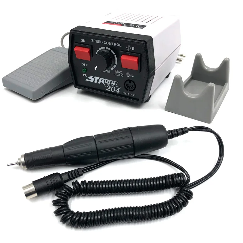 Электрический стоматологический микромотор SMT MARATHON Dental 35K 102L шлифовка