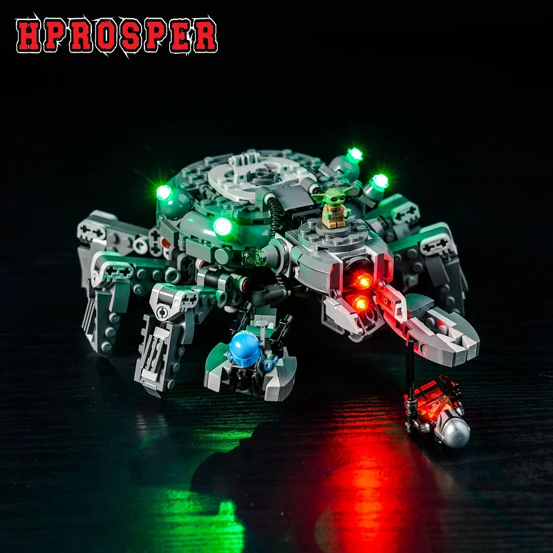 

Hprosper LED Lights For 42159 Spider Tank Chase Building Blocks Lighting DIY Toy Gift (Only Including Lamp)