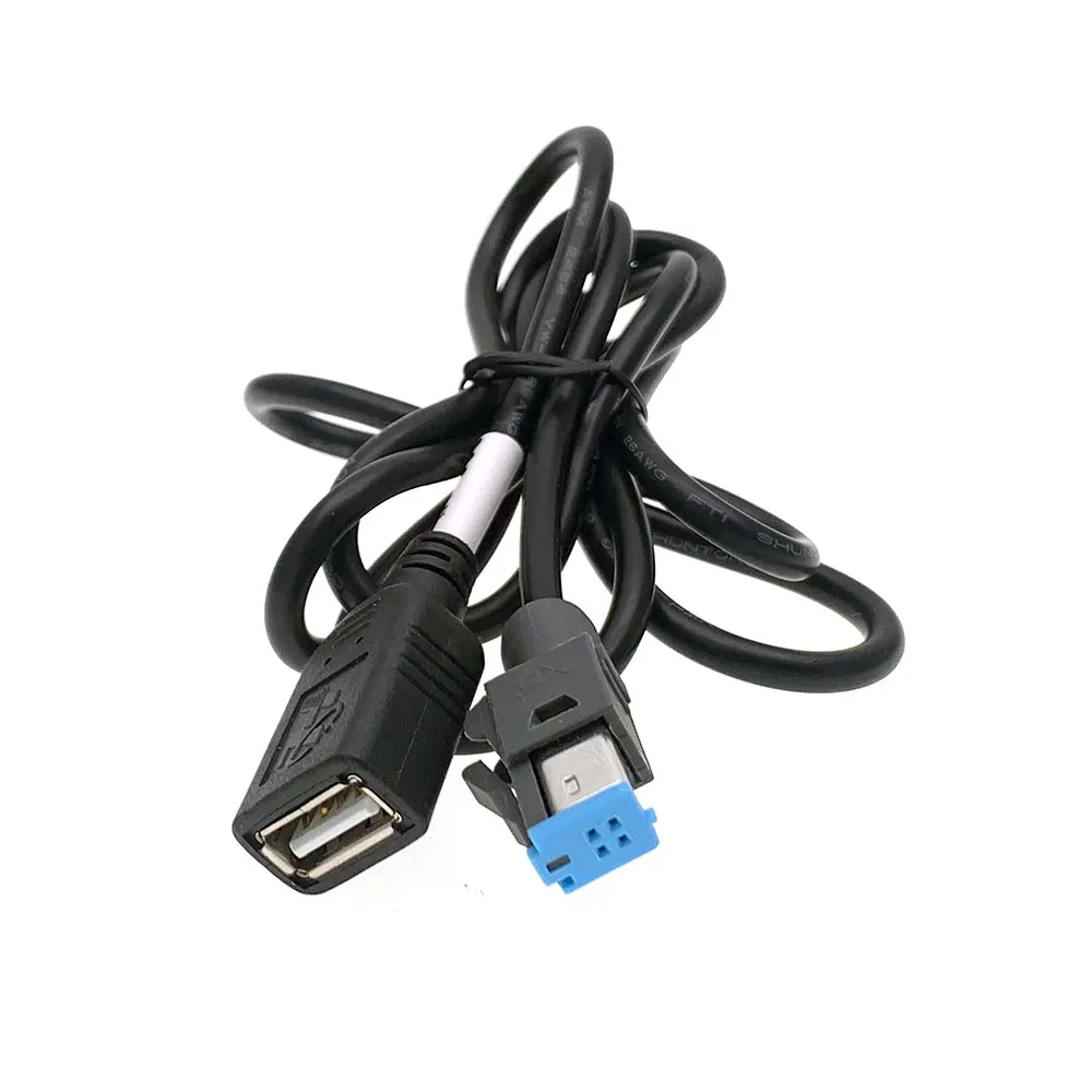 Автомобильный USB Aux-адаптер для аудиокабеля 4-контактный разъем Nissan Tiida New Teana Qashqai
