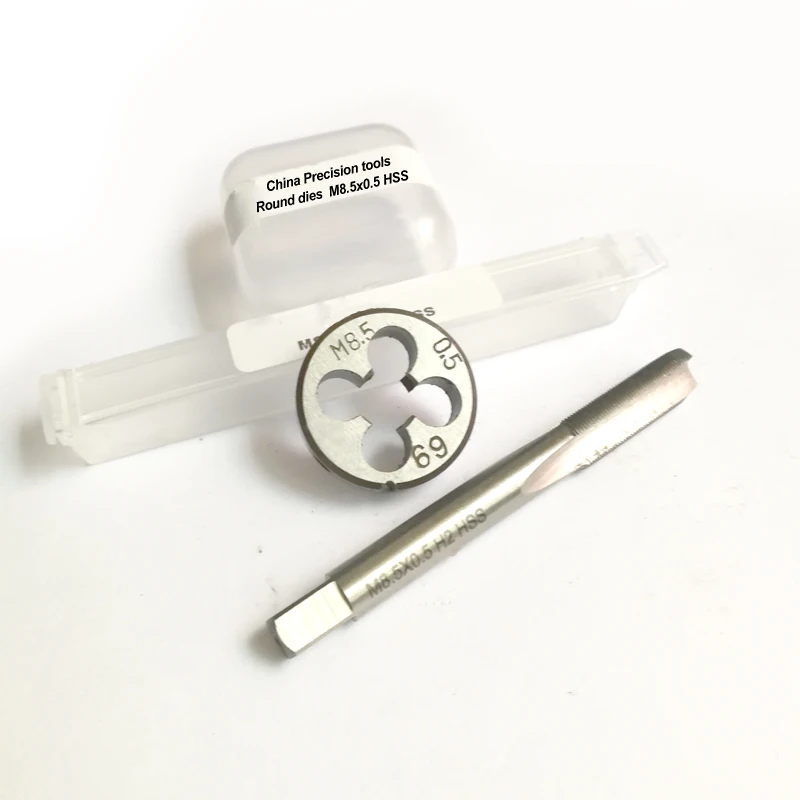 

2 шт., набор метчиков из быстрорежущей стали M4.5 M5.5 M6.5 M7.5 M8.5 M9.5 Заглушка для машинной резьбы, ручные метчики, круглые штампы, режущие инструменты