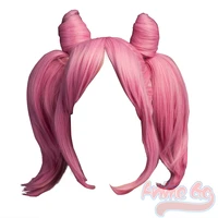 anime sailor chibimoon chibi usa cosplay wigs pink pigtails mp000903