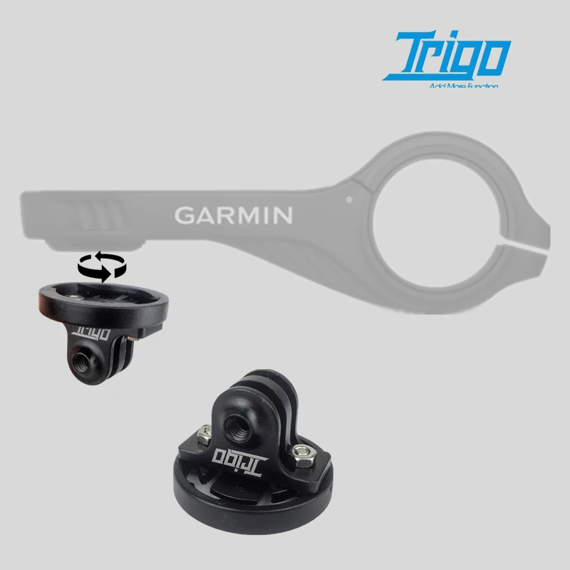 Trigo Garmin Parts Bike Stopwatch Mount Holder TR1817 Bicycle Lights Edge 1030 Gopro  Adapter