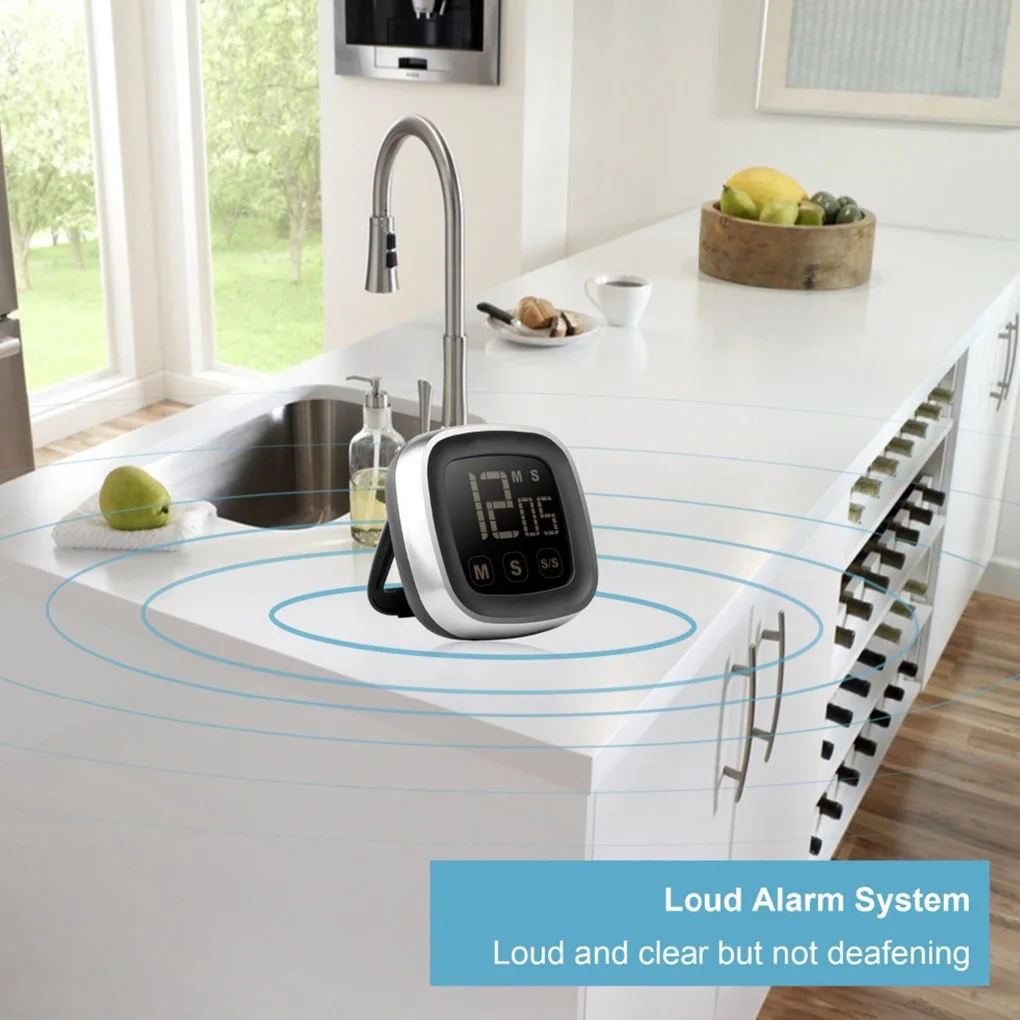 

LED Count Up Down Timer Portable Mini Electric Smart Timer Kitchen Cooking Alarm Kitchen Tools