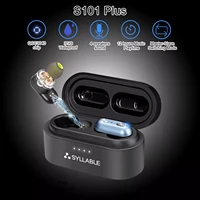 original syllable s101 plus fit for bt v5 2 bass earphones wireless headset of qcc3040 chip s101 plus volume control earbuds