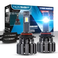 novsight f03 9005 9006 series auto led headlight 14400lm 12v 80w 6000k led headlight led headlight