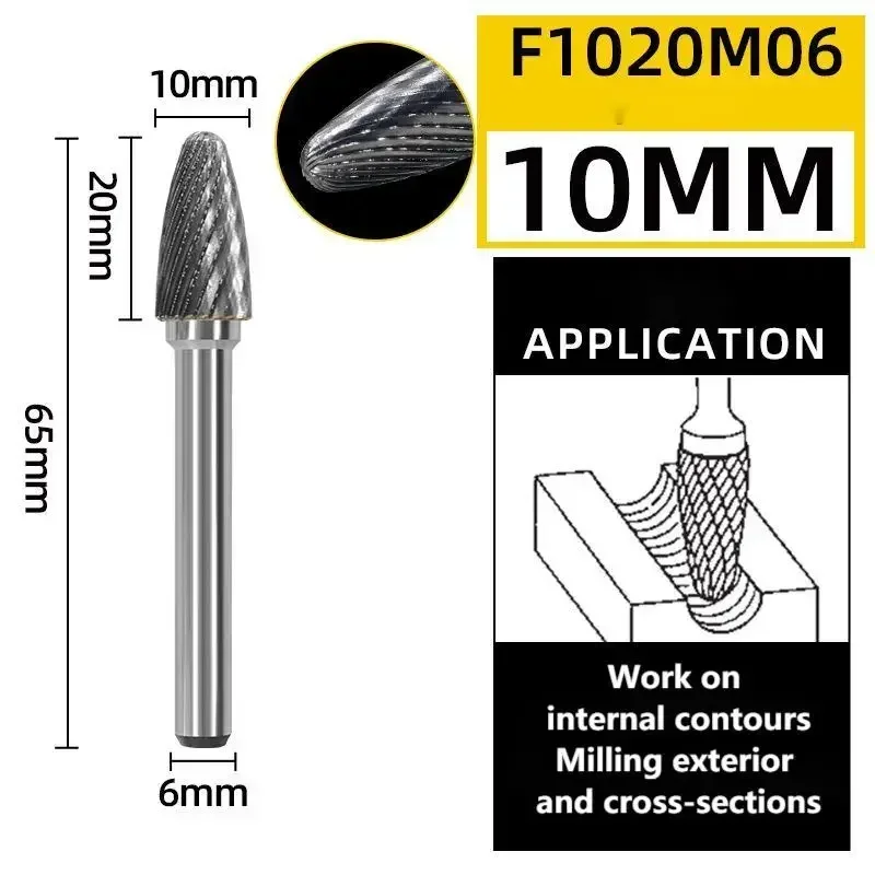 

Ротационный напильник Roxin карбид вольфрама