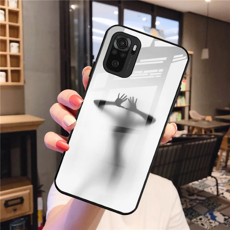 Чехол для Xiaomi Redmi Note 12 Pro чехол 11 Lite 5G NE 10T 11T 11S 9 8 Poco X5 чехлы из закаленного стекла