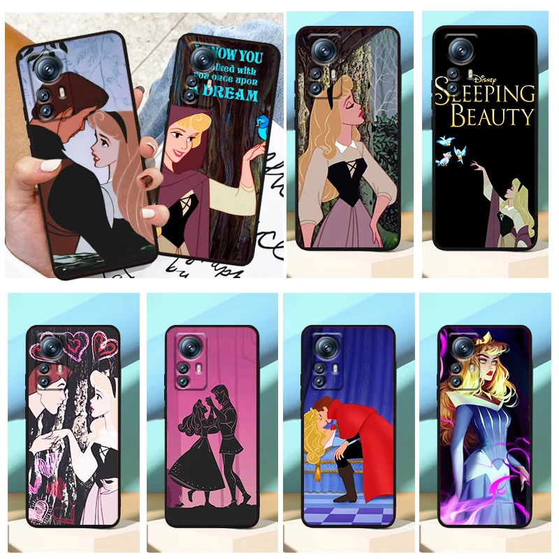 

Princess Disney Cinderella Phone Case For Xiaomi Mi 12X 12 11 11T 11i 10T 10 Pro Lite Ultra 5G 9T 9SE A3 4G Fundas Black Soft