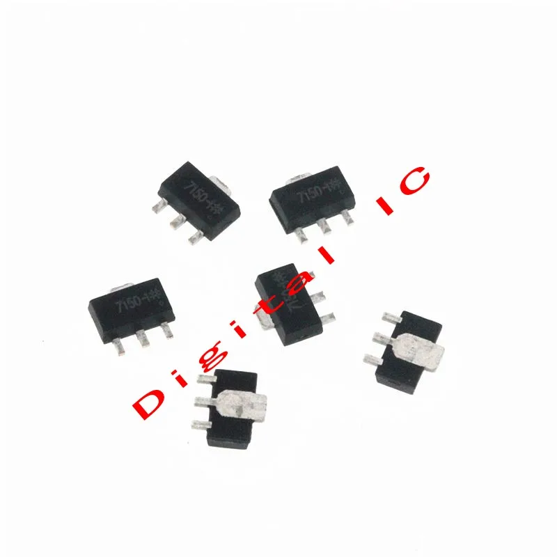 50 Stks/partij HT7150-1SOT89 HT7150 7150-1 Origineel En Nieuw In Voorraad