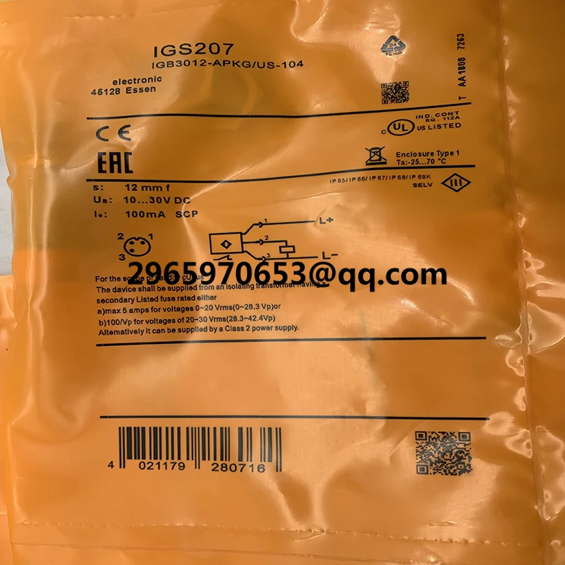 Новый датчик для бесконтактного переключателя IGS205 IGS206 IGS207 IGS208 IGS209 в наличии