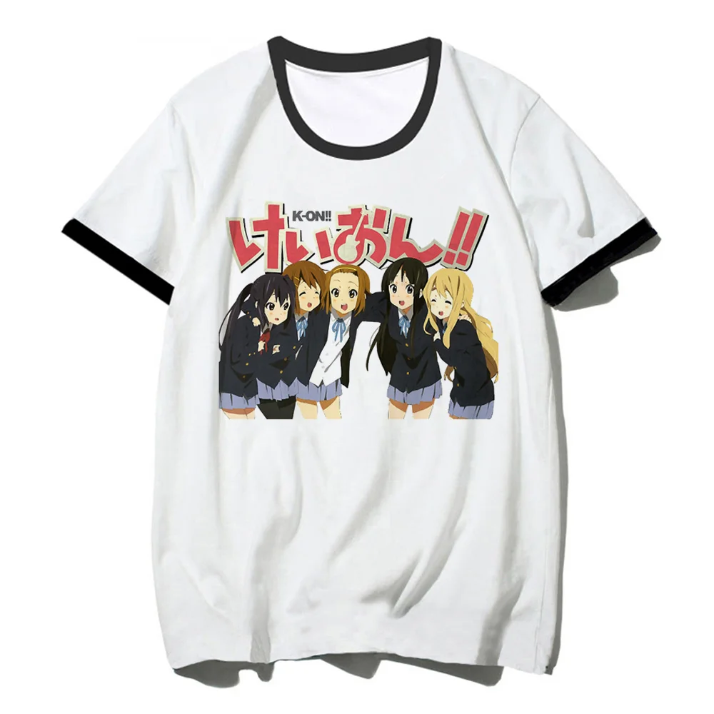 

Футболка Ritsu Tainaka k-on, женская футболка с забавным Аниме Манга, женская уличная одежда y2k, японская одежда