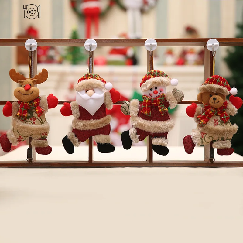 Рождественские украшения подарок на Рождество Санта Клаус снеговик дерево
