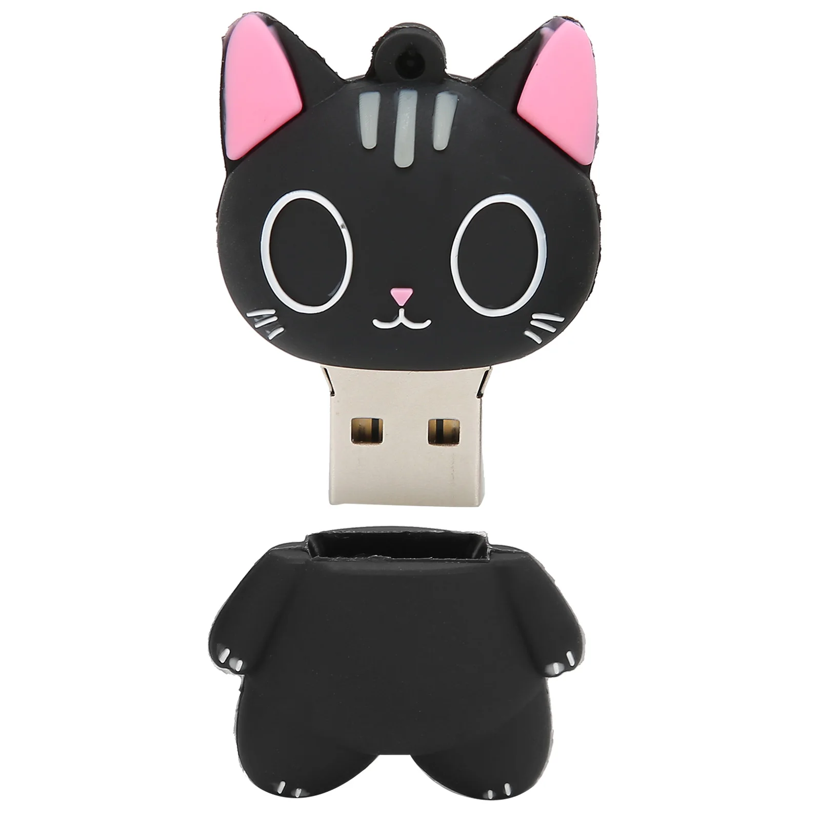 

Cartoon Cat Pattern USB Flash Drive Data Picture Music Movie Files Storage U Disk Gift32GB