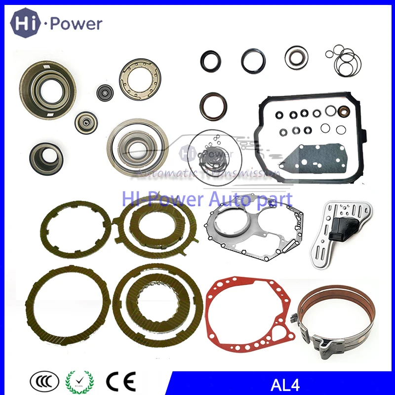 

AL4 DPO Transmission Master Rebuild Kit Friction Plates Disc Kit For Citroen Renault Peugeot for Peugeot for Renault for Citroen