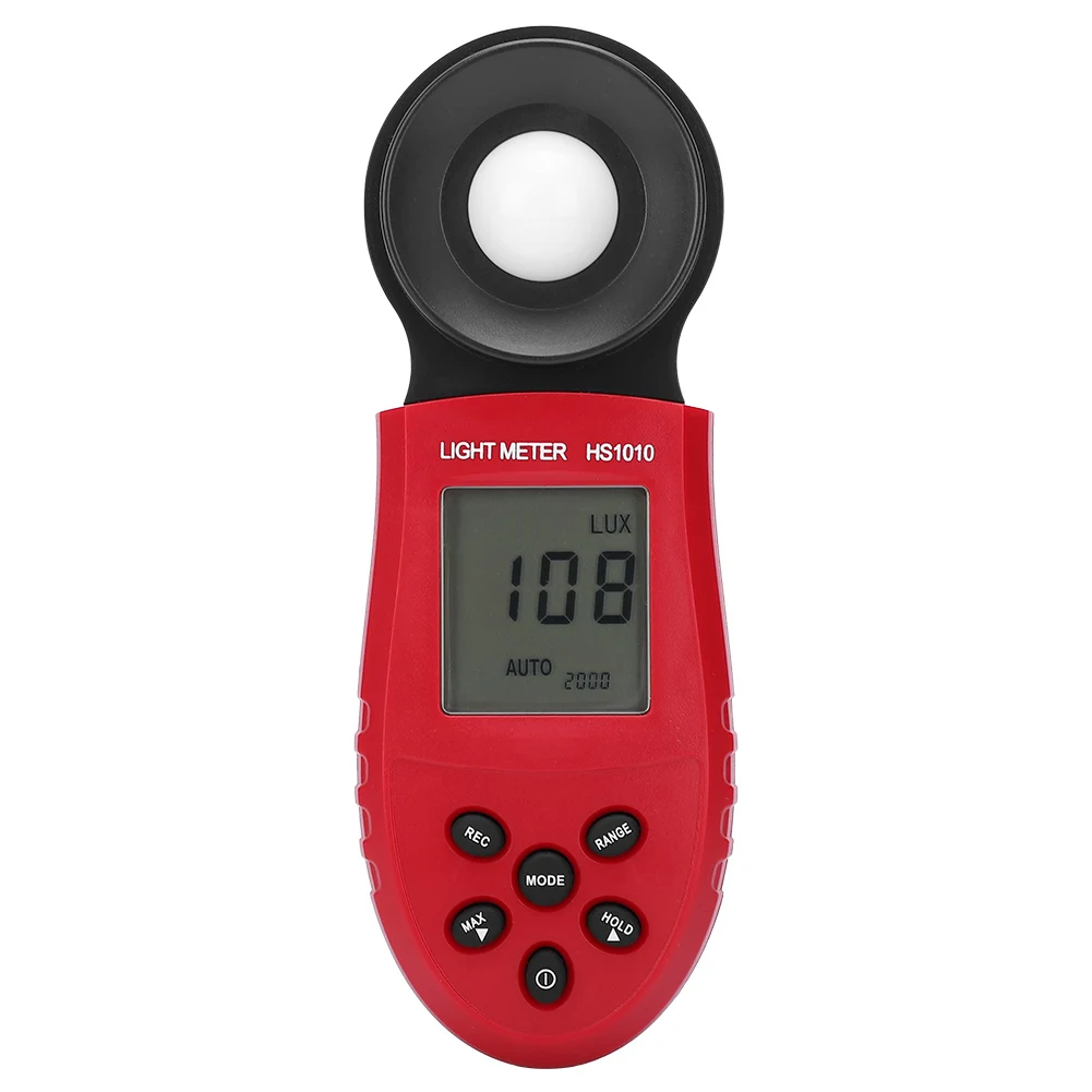 

HS1010 Handheld Light Meter Digital Display Electric Illuminometer for Home Office handheld