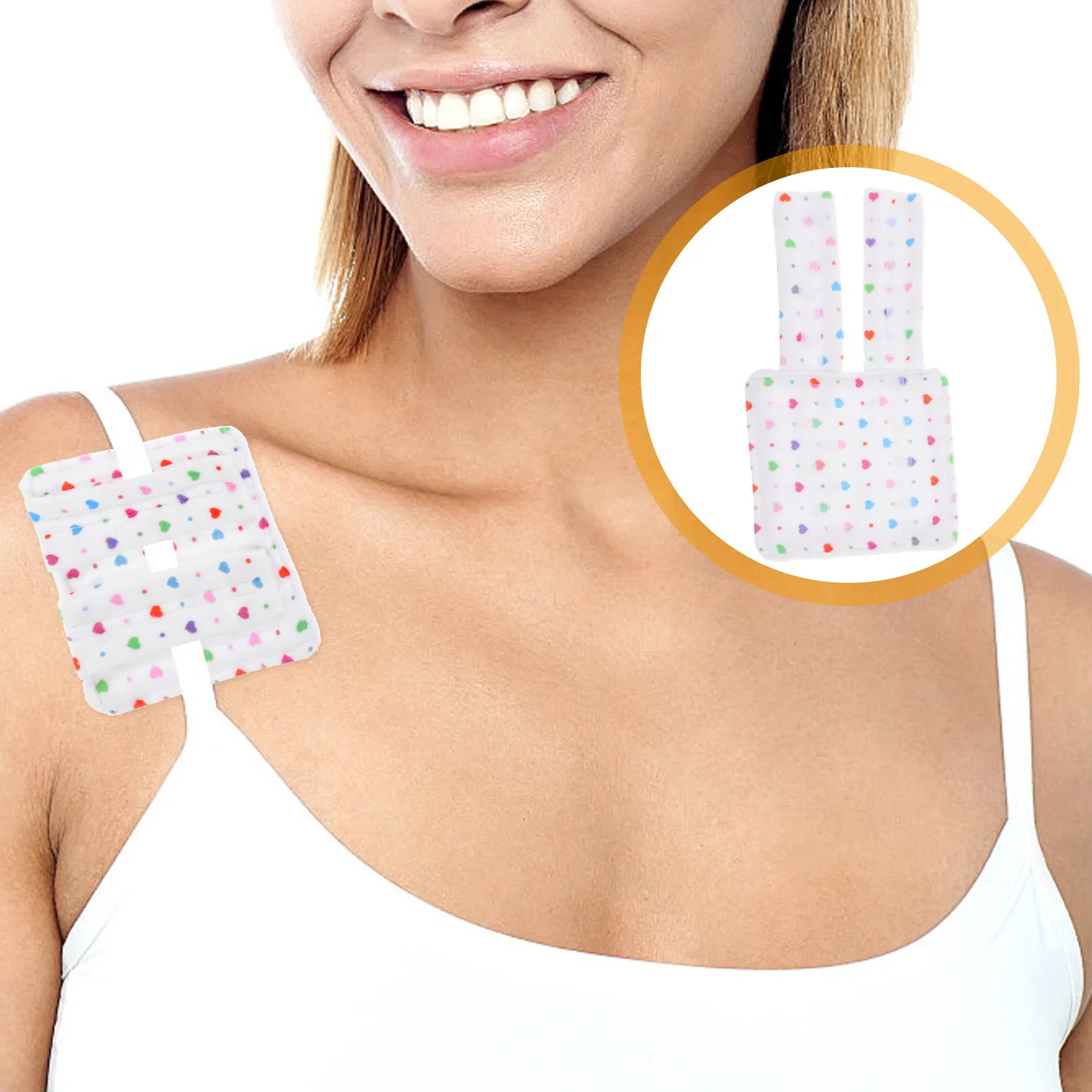 

2pcs Strap Pads Shoulder Strap Cushion Support Cushion for Chemo Patients