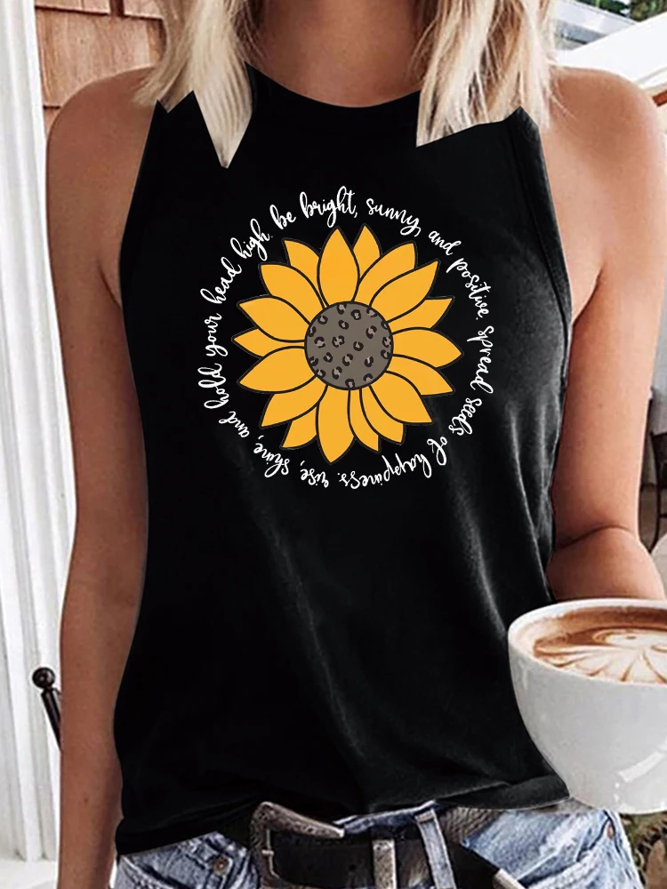 

Женская футболка без рукавов, летняя футболка с графическим принтом, Y2k