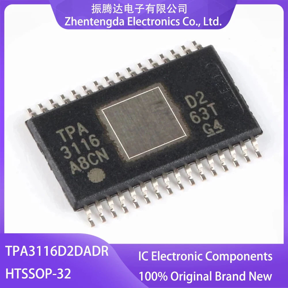 

TPA3116D2DADR TPA3116D2 TPA3116D TPA3116 TPA IC Chip HTSSOP-32
