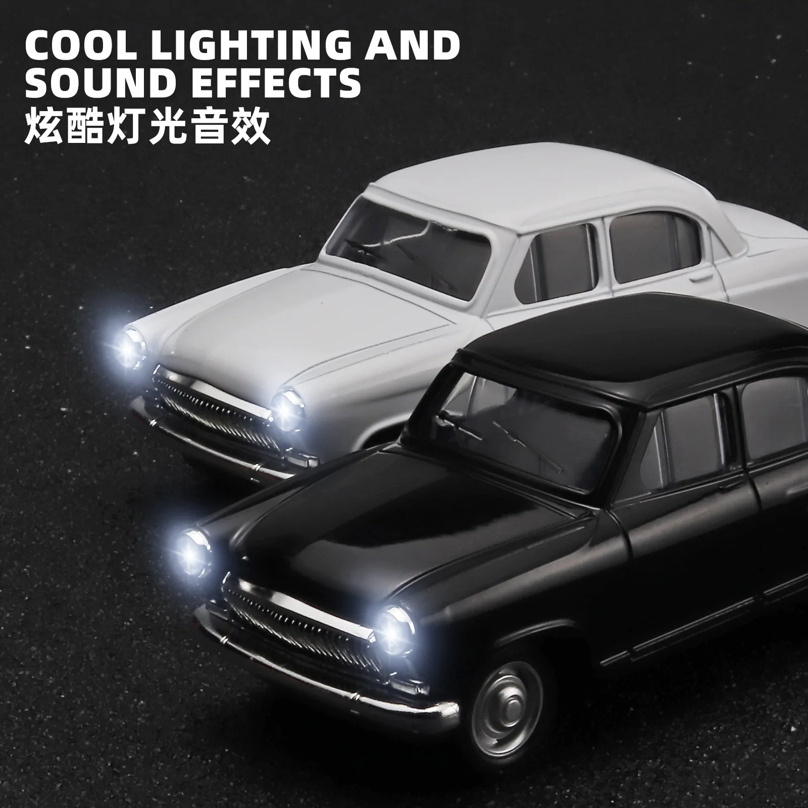 1:43 GAZ-21 Alloy Metal Diecast Car Model Toy Desktop Decorations Gifts Collect Hobby Classic Vehicle Boys