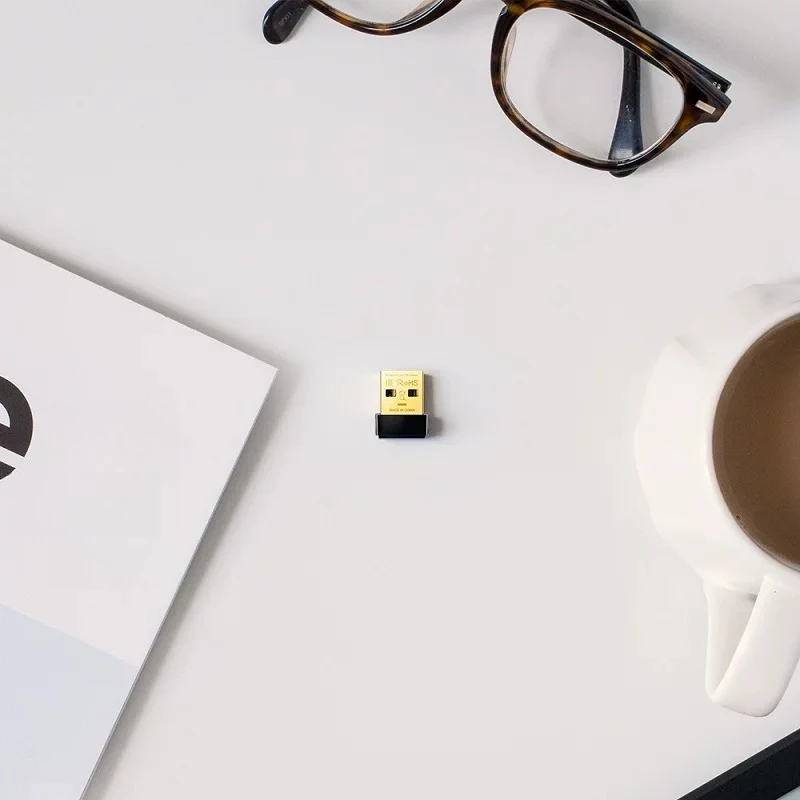 Фото Мини USB WiFi-адаптер Archer T2U T2UB T3U Nano WN725N, портативный беспроводной сетевой донгл №1
