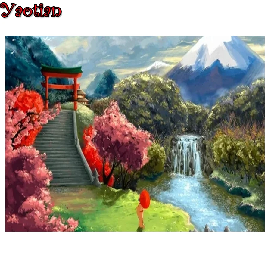 

Алмазная 5D картина «сделай сам», индейская женщина, перо, алмазная вышивка, мозаика, вышивка крестиком стразы, ручная работа, подарок, домашн...