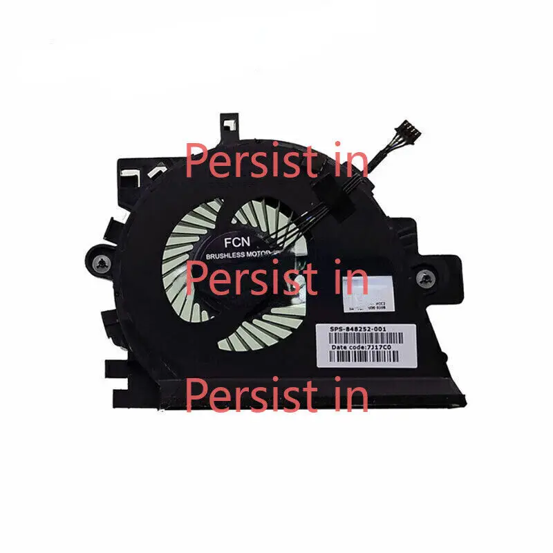 Новый вентилятор для ноутбука HP ZBook 15 G3 848252 -001 Вентилятор VGA