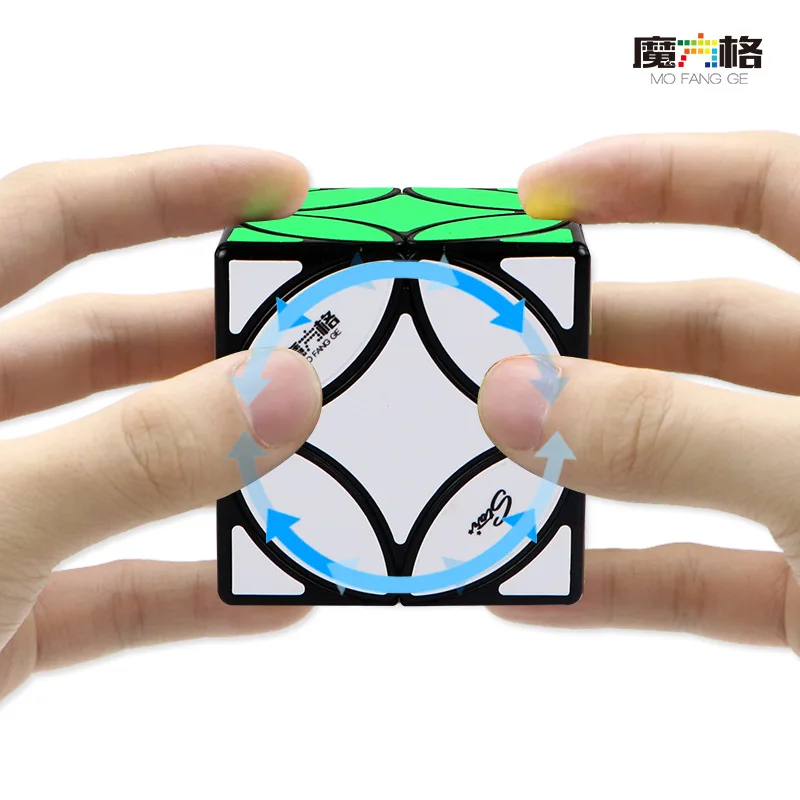 

[Picube] QiYi Copper Cube Profissional Strange shape Stars Magic Cube Competition Speed Puzzle Cubes Toys For Children Kids