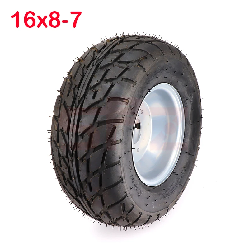 

16x8-7 inch off-road tires and wheels suitable for 125cc 110cc quad bike ATV ATV kart wheel accessories