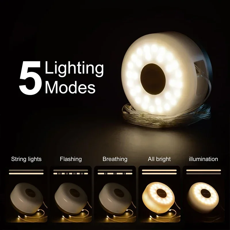 Светодиодная лампа для кемпинга полоса атмосферы длина 8 м водонепроницаемый