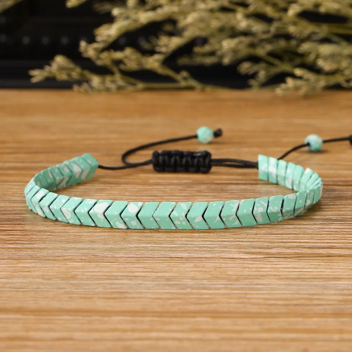 Изящные ювелирные изделия персонализированный браслет из натурального камня