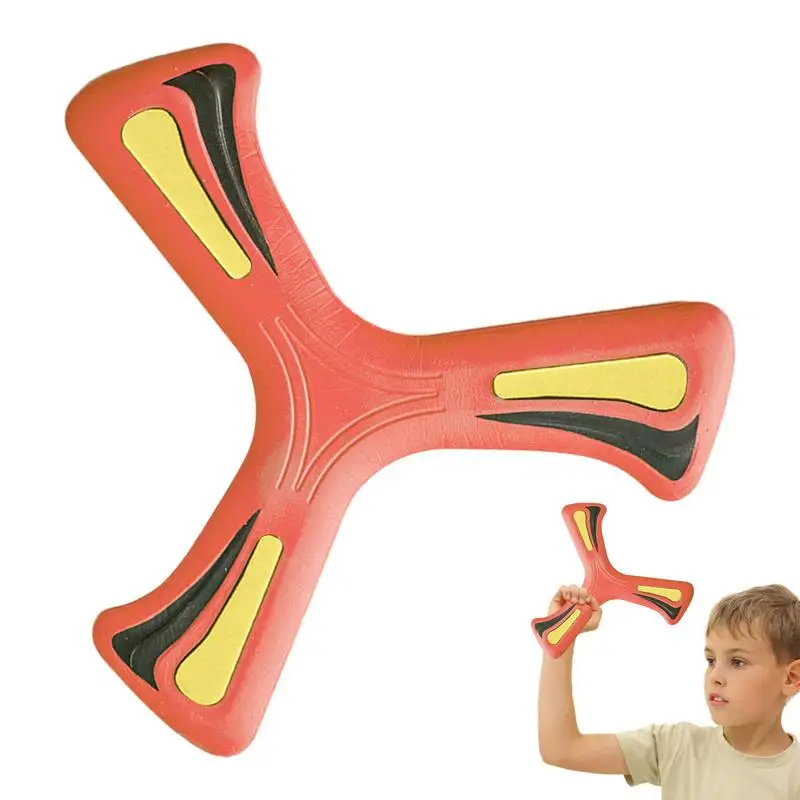 

Boomerangs For Kids Colorful Soft 3 Bladed Returning Boomerangs Easy Carrying Drop Resistant Throwing Catching Darts For Kids Bo