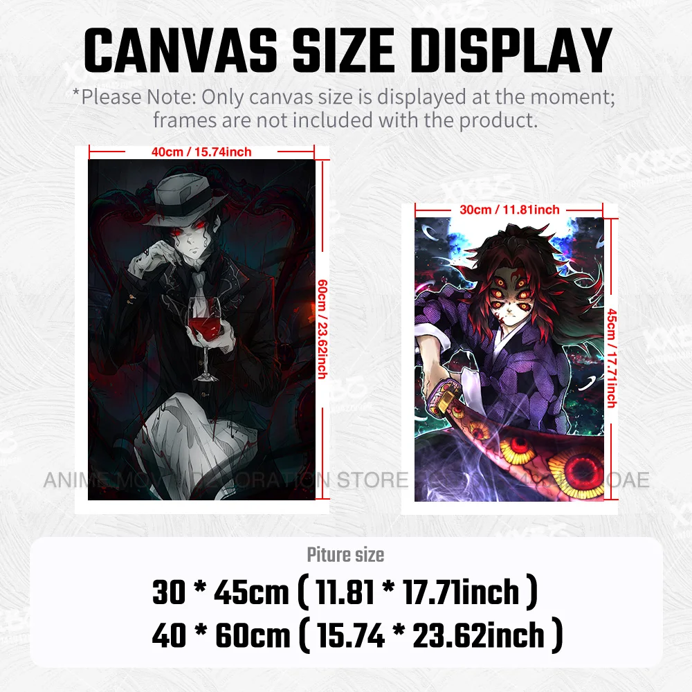 Плакаты с изображением рассекающего демонов Kamado Tanjirou без рамки картина в стиле