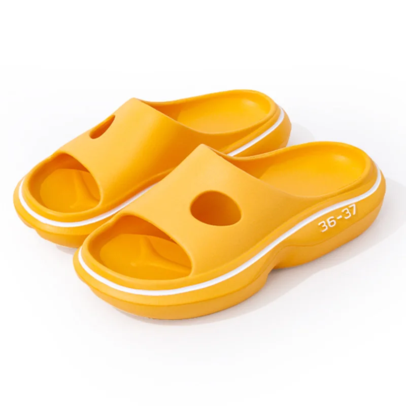 New Hot Women Slippers Summer 2022  Fashion Thick Platform  Home Massage Bottom For Men And Women's Sandals Zapatos Mujer