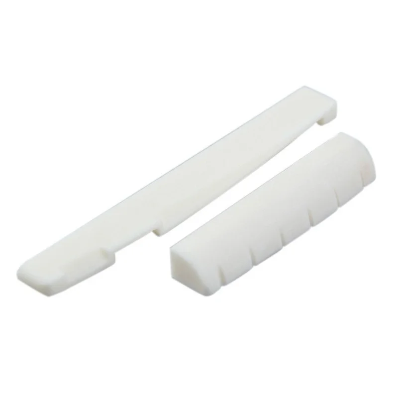 

Buffalo Bone Guitar Bridge Nut Saddle for 6 String Acoustic Guitar Musical Instruments Guitar Accessories White #1JT