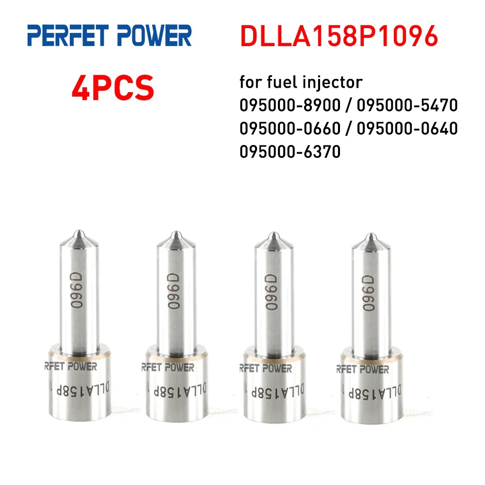 4 шт. DLLA158P1096 Топливная форсунка для 095000 -8900 -5470 -0660 -0640 -6370 Китай сделал новый