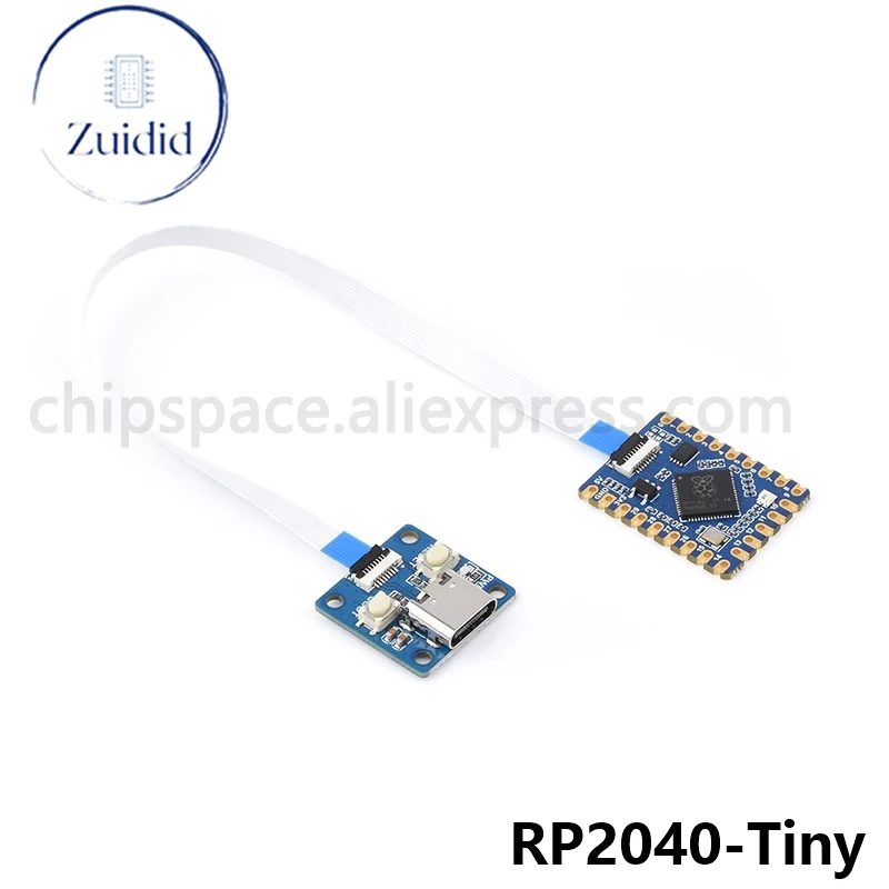 

RP2040-Tiny Development Board Module RP2040 ZERO Raspberry Pi PICO USB Type C Interface 264KB SRAM 2MB Flash C/C++ For Arduino