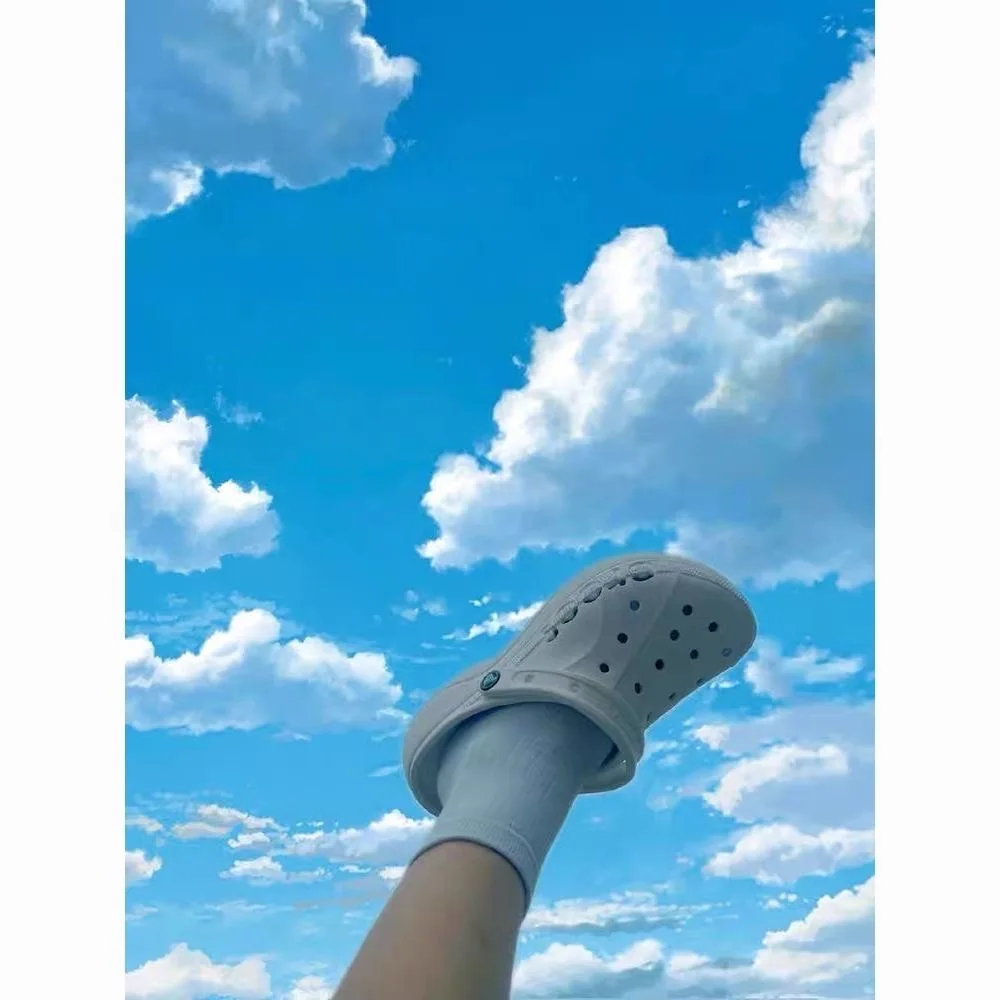 Crocs классические сандалии на толстой подошве из пенопласта в стиле женские мега