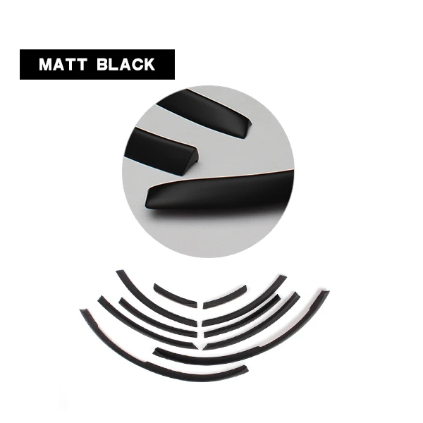 

Колесная арка автомобиля, боковые крылья, расширенные крылья, накладки на брызговики для Audi Q7 RSQ7 Sline 2006-2015, матовые ярко-черные колесные арки из искусственной кожи