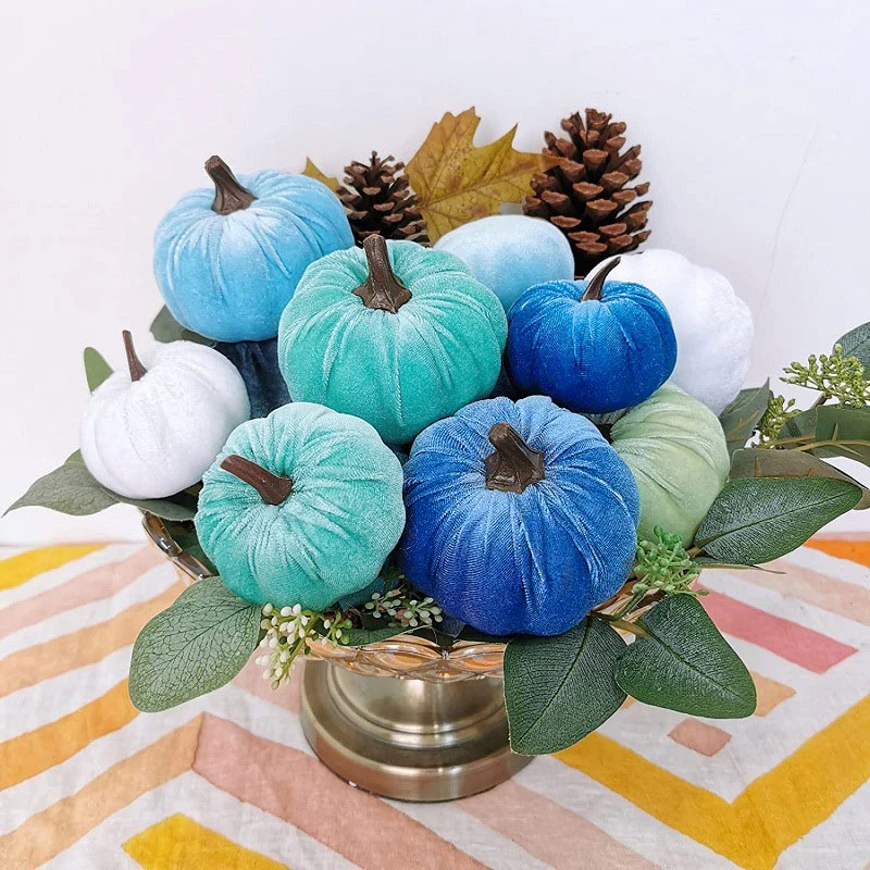 Праздничное украшение из ткани Flanela с тыквой для Хэллоуина и рождественской